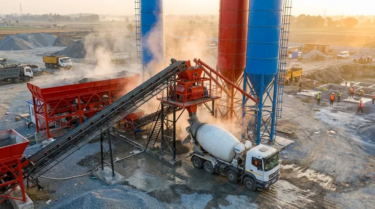 콘크리트 배치 플랜트 운영의 주요 단계는 무엇인가요? 품질 좋은 콘크리트 생산을 위한 4단계 공정 마스터하기