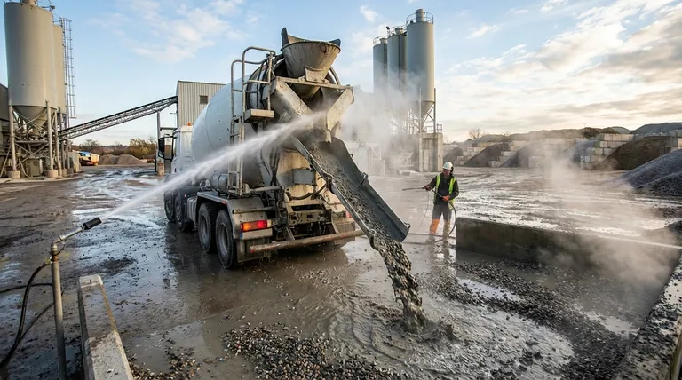 시멘트 트럭 내부는 어떻게 청소하나요? 비용이 많이 드는 손상을 방지하기 위해 매일 닦는 방법을 마스터하세요.