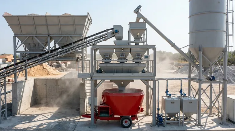 كيف يعمل نظام الوزن في محطة خلط الخرسانة؟ تحقيق الدقة في الخلط والتحكم في التكاليف