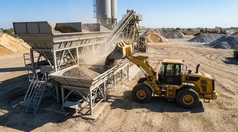 골재는 콘크리트 배치 기계에 어떻게 적재됩니까? 효율적이고 품질 좋은 콘크리트 생산을 위한 가이드