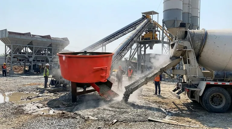 ما هي العملية النهائية في سير عمل محطة خلط الخرسانة؟ تسليم الخرسانة الجاهزة إلى موقعك