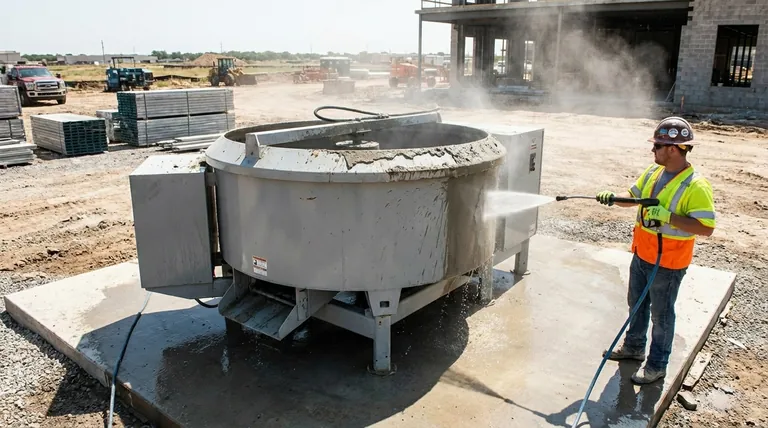 Perché la pulizia delle attrezzature è importante dopo ogni lotto di calcestruzzo prodotto? Garantire la qualità e proteggere i vostri macchinari