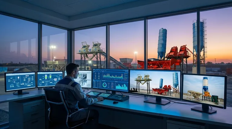 Quais são as vantagens do monitoramento e controle remotos em uma central de concreto? Aumente a Eficiência e a Qualidade