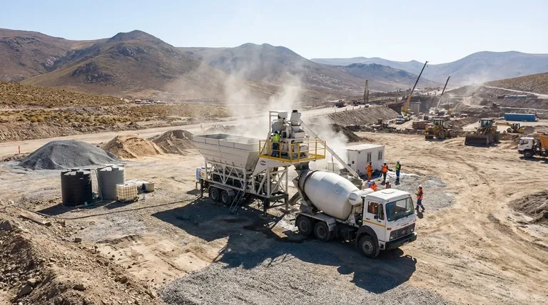 Quel est l'avantage d'une centrale à béton mobile ? Production sur site et contrôle total