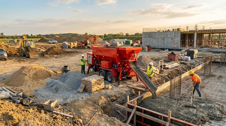 ¿Cuáles son los diferentes nombres para los equipos móviles de mezcla de concreto? Comprender los mezcladores volumétricos vs. los mezcladores in situ