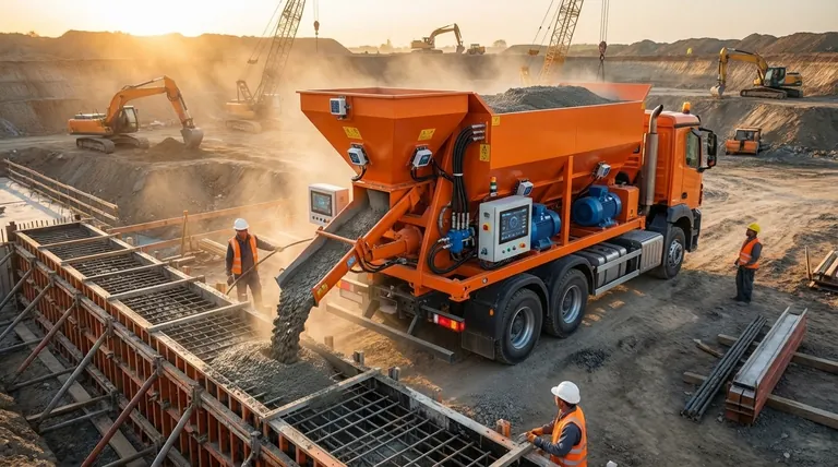 부피 믹서의 기술 발전: 주문형 콘크리트의 디지털 정밀도